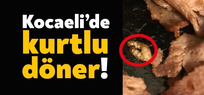 Kocaeli’nin Başiskele ilçesinde bir markette satılan dönerden kurt çıktı. Dondurulmuş