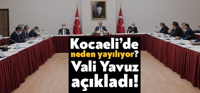 Kocaeli Valisi Seddar Yavuz virüsün kentimizde yayılma sebeplerini açıkladı. Yavuz,