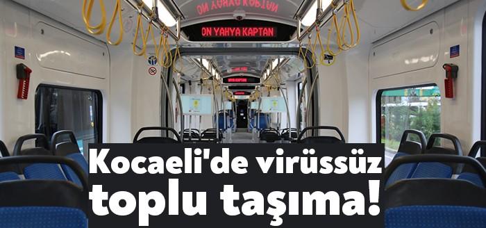 Kocaeli Büyükşehir Belediyesi iştiraklerinden UlaşımPark, UV Hava Filtre Sistemiyle toplu taşımaya