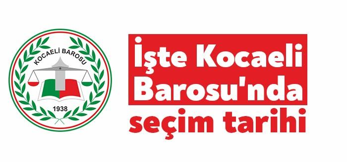 Kocaeli Barosu seçimleri için Baro Başkanı Bahar Gültekin Candemir'den açıklama