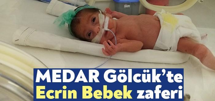24 haftalık ve 760 gramlık prematüre olarak dünyaya gelen ECRİN Bebek,