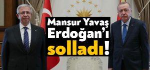 Son anketten çarpıcı sonuç: Mansur Yavaş, Erdoğan’ı solladı