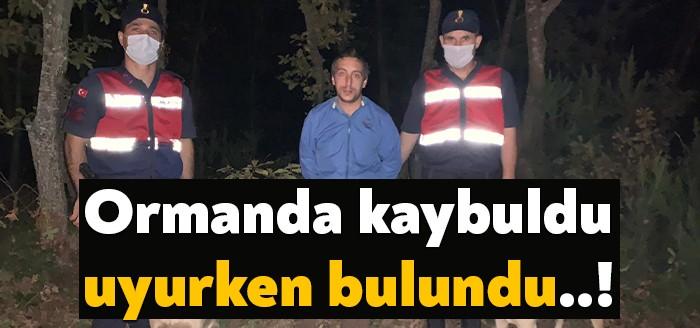 Kartepe ilçesinde ormanda kestane topladıkları sırada kaybolan zihinsel engelli kişi,