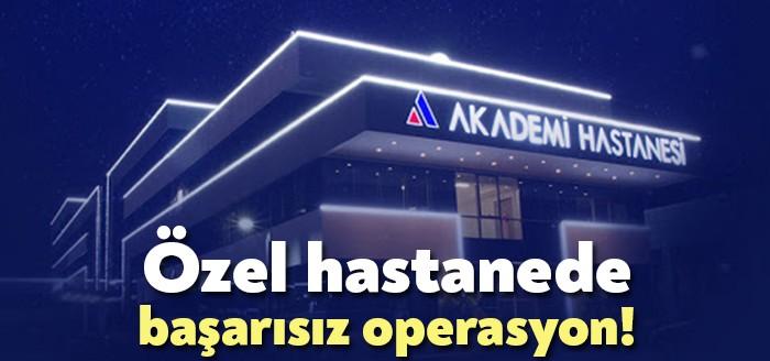 Özel Kocaeli Akademi Hastanesi'nde burun kıkırdağındaki yamukluk nedeniyle ameliyat olan