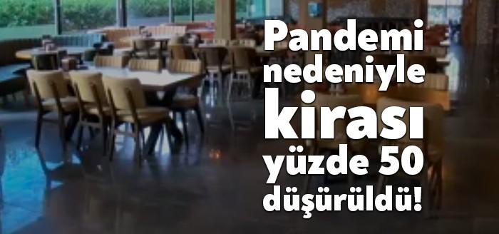 Pandemi sürecinde mahkemeye başvuran bir restoran işletmecisi kirasında yüzde 50