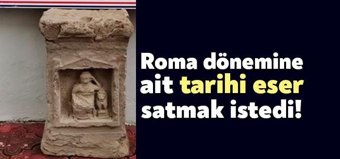 Kocaeli İl Jandarma Komutanlığı ekipleri tarafından düzenlenen tarihi eser operasyonunda