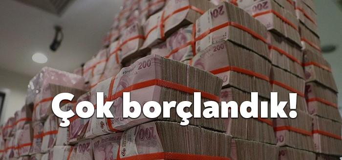 CHP’nin raporunda, “Çılgınca borçlanma ve kur artışı kamunun borcunu 1.9