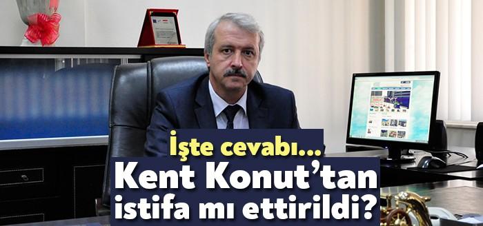 Kent Konut Genel Müdürlüğü görevinden istifa eden ve emekliye ayrılan