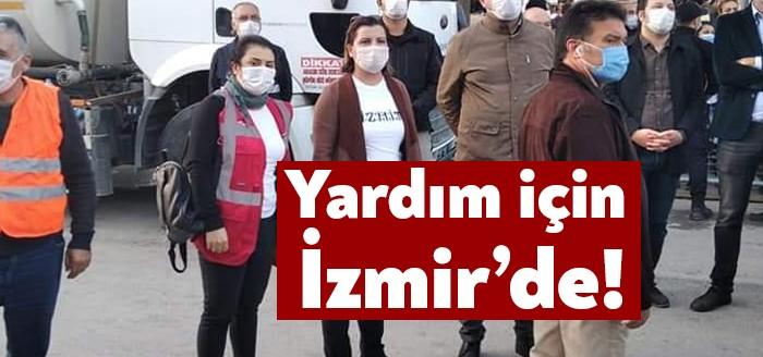 İzmit Belediye Başkanı Fatma Kaplan Hürriyet ekibiyle birlikte yadım için