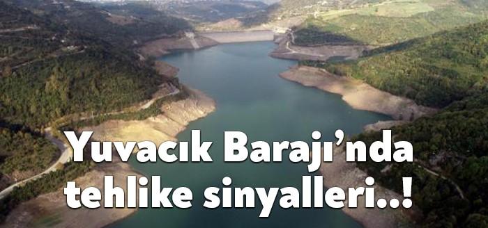 Kocaeli’nin içme suyunun büyük bir kısmını karşılayan Yuvacık Barajı'nda su