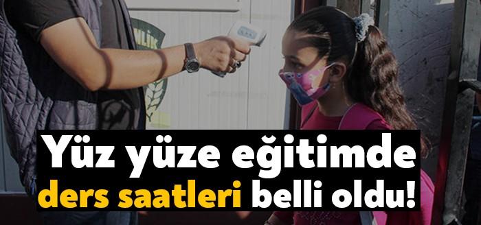 Milli Eğitim Bakanlığı (MEB), 2 Kasım Pazartesi günü yüz yüze