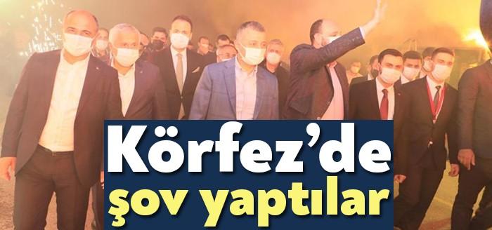 Körfez İlçe Gençlik Kolları Başkanı Doğan Orak'ın yeniden başkan seçildiği