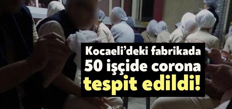 Kocaeli’de kurulu bulunan Tayaş gıda fabrikasında 50 işçide corona virüs