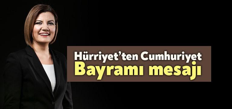 İzmit Belediye Başkanı Fatma Kaplan Hürriyet Cumhuriyet’in kuruluşunun 97’inci yıldönümü