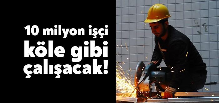 Avrupa ve uluslararası sendika konfederasyonları, köle işçilik olarak bilinen yasanın