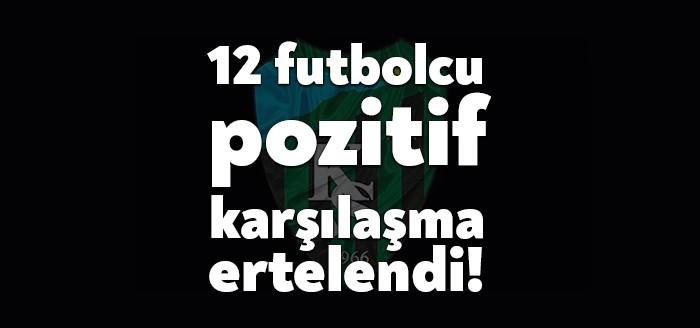Kocaelispor'un Ankara Demirspor ile oynayacağı futbol karşılaşması Demirspor'da 12 futbolcunun