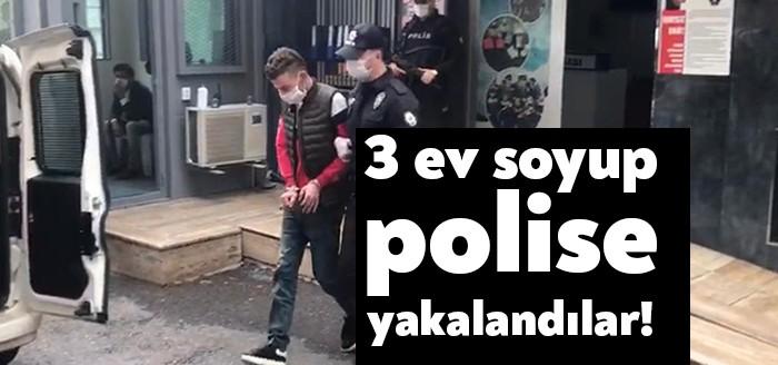 Darıca Cami Mahallesinde girdikleri 4 ayrı evden 115 bin TL