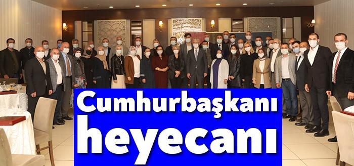 AKP Kocaeli İl Başkanı Mehmet Ellibeş, pazar günü Cumhurbaşkanı ve