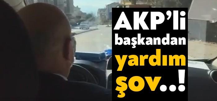AKP'li Darıca Belediye Başkanı Muzaffer Bıyık karantinada olan vatandaşlara yemek