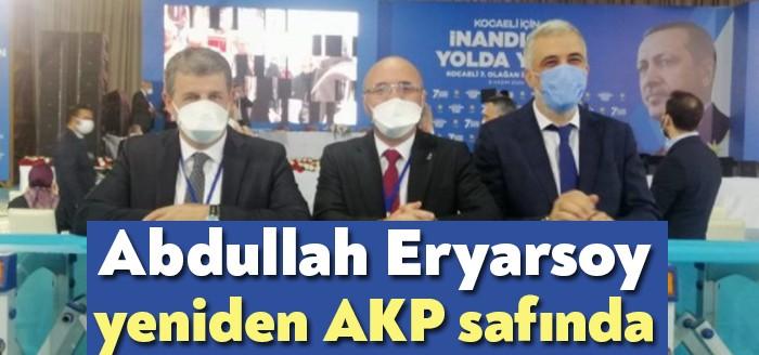 Bugün gerçekleştirilen AKP Kocaeli 7. Olağan il kongresinde eski il