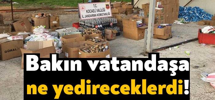 Kocaeli Valiliği kentimizde tarihi geçmiş ürünleri piyasaya süren bir gruba