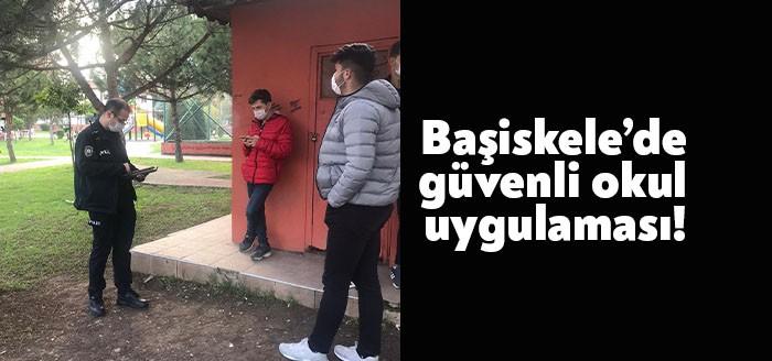 Kocaeli Emniyet Müdürlüğü ekipleri tarafından Başiskele ilçesinde düzenlenen güvenli okul