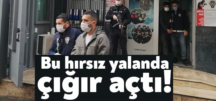 Kocaeli Haber...Darıca Bayramoğlu Mahallesinde girdiği evde polise yakalanan hırsız, “Karnım