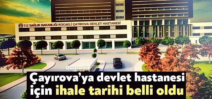 Çayırova Belediye Başkanı Bünyamin Çiftçi, Çayırova Devlet Hastanesi’nin ihalesinin 2021’in