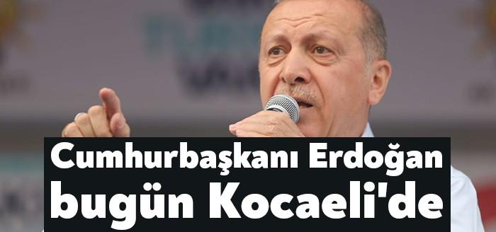 Cumhurbaşkanı Recep Tayyip Erdoğan, bugün AKP Kocaeli 7. Olağan İl