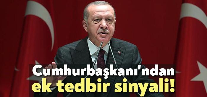 Cumhurbaşkanı ve AKP Genel Başkanı Recep Tayyip Erdoğan, vatandaşların kurallara