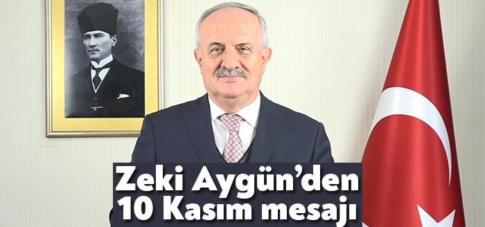 Derince Belediye Başkanı Zeki Aygün, Gazi Mustafa Kemal Atatürk'ün aramızdan