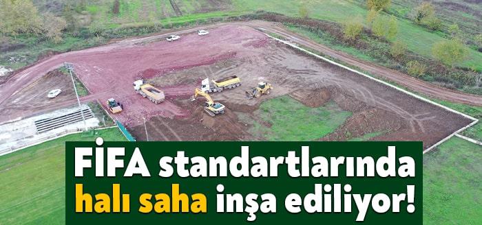Kocaeli Büyükşehir Belediyesi Başiskele ilçesi Kullar spor tesislerine FIFA standartlarında