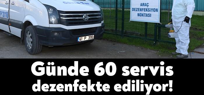 Öğrenci ve personel servisi araçları, Kocaeli Büyükşehir Belediyesi tarafından Kocaeli