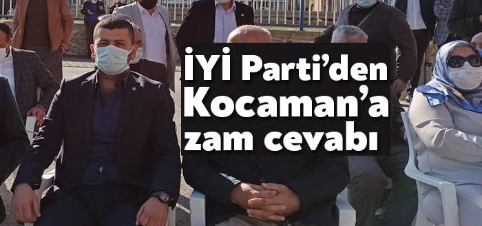 İYİ Parti Kartepe İlçe Başkanı Haluk Tamyüksel, Kartepe Belediye Başkanı