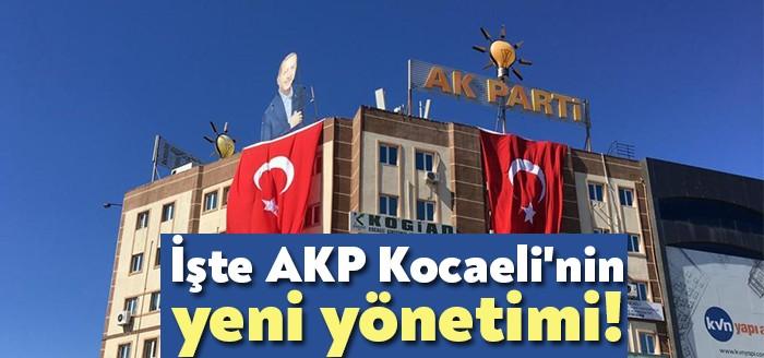 AKP Kocaeli 7. Olağan Kongresi'nde Mehmet Ellibeş'in yeni yönetim kurulu