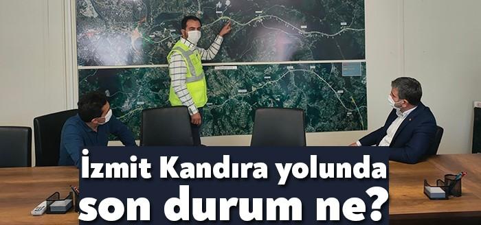 Karayolları Genel Müdürlüğü tarafından yapımına başlanan Kandıra- İzmit yolunda kamulaştırması