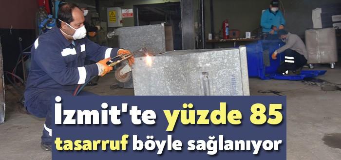 İzmit Belediyesi, kentin her bir noktasında bulunan plastik ve metal