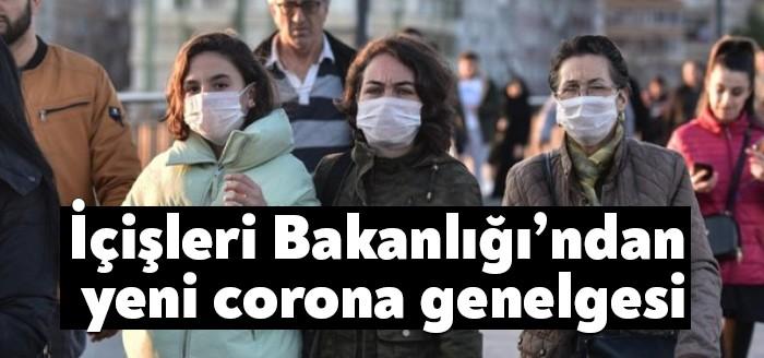 İçişleri Bakanlığı, yurt genelinde gerçekleştirilen koronavirüs denetimlerinde, yarın itibariyle yeni