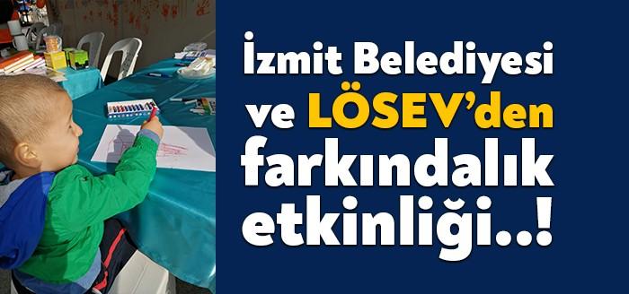 Lösemi hastalığına dikkat çekmek ve toplumsal bilinç oluşturmak amacıyla İzmit