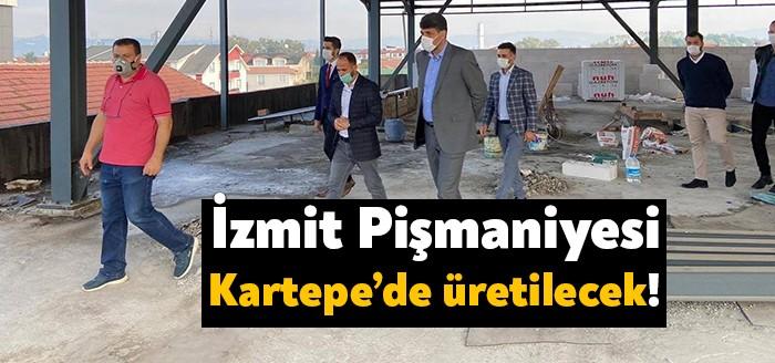 Kartepe Belediye Başkanı Av.M.Mustafa Kocaman, 10 pişmaniye üreticisi tarafından Kartepe’de