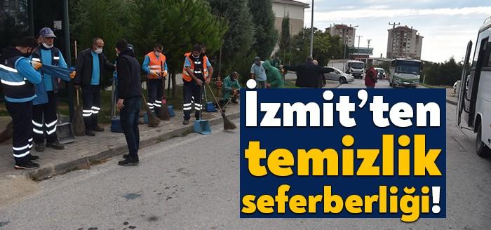 Kentin tüm noktalarını en ince ayrıntılarına kadar temizleyip dezenfekte ederek,