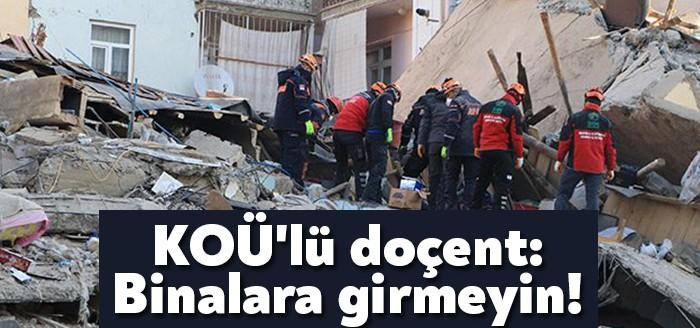 Kocaeli Üniversitesi Jeofizik Mühendisliği Bölümü Öğretim Üyesi Doç. Dr. Serkan