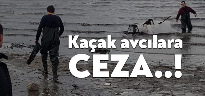 Kocaeli’nin Başiskele ilçesinde kaçak midye avcılığı yapan 3 kişiye idari