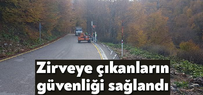 Kocaeli Büyükşehir Belediyesi, kış turizmi merkezi Kartepe zirvesine ulaşımın sağlandığı