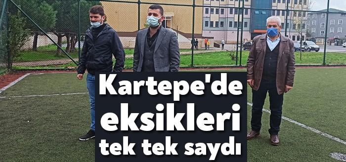 İYİ Parti Kartepe İlçe Başkanı Haluk Tamyüksel, Kartepe halkının belediyeden