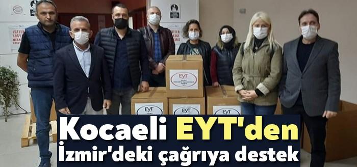 Kocaeli Emeklilikte Yaşa Takılanlar Derneği, İzmir depreminde zarar gören vatandaşlara