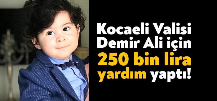 Ordu'da 16 aylık SMA hastası Demir Ali için başlatılan kampanyaya
