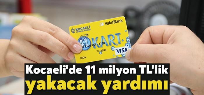 Kocaeli Büyükşehir Belediyesi ihtiyaç sahibi 15 bin aileye 11 milyon 250
