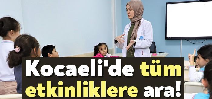 Kocaeli Büyükşehir Belediyesi İçişleri Bakanlığınca yayımlanan genelge nedeniyle tüm ekinliklerine