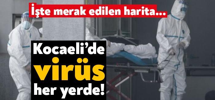 Corona virüsü pandemisinin en yoğun yaşandığı kentlerden biri olan Kocaeli'mnin